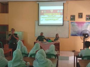 Giat Non Fisik TMMD Reg 103 Satgas berikan Materi Wasbang