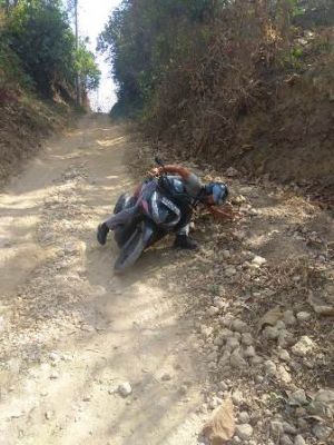 Kondisi Jalan Menuju Dukuh Ngotoko Desa Pasedan