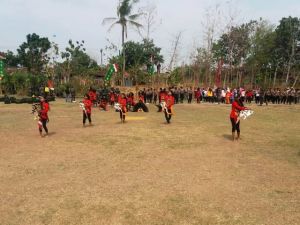 Kesenian Daerah pun Warnai Gladi Upacara Pembukaan TMMD.