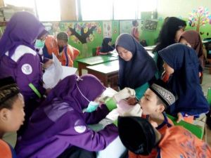 Lakukan Pemeriksaan Indeks Kebersihan Mulut, PDGI Targetkan 1000 Siswa SD di Kota Jambi