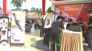 KPU Buka Stand GMHP di Kantor Gubernur Provinsi Jambi