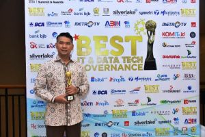 Sukses Bangun Smart City, Wali Kota Fasha Dianugerahi Award Best IT & DT Governance