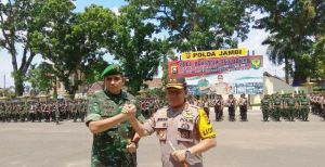 Lakukan Kunker Ke Mapolda Jambi, Ini Yang Disampaikan Pangdam II/Sriwijaya