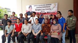Ihsan Yunus Hadiri Distribusi Mesin Las Listrik Di Telanaipura