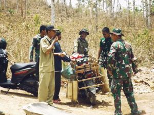 TMMD Bawa Berkah Tersendiri Buat Pedagang Legen