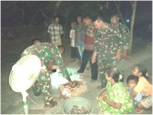 Nikmati Ikan Bakar Bersama warga Dimalam Yang Indah