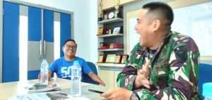 Safari ke Kantor Media di Jambi, Dandim Tanjab Paparkan Program TMMD di Tanjabtim