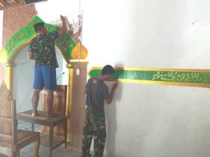 Kutulis Ayat Suci, Didinding Masjidmu