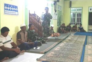 Bersyukur jadi Lokasi TMMD, Warga Allout Bantu Satgas TMMD 103 Kodim Tanjab