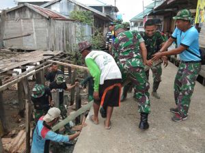 Dandim Tanjab: Budaya Gotong Royong  Mampu Sukseskan Program TMMD