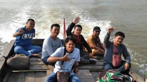 Dansatgas Ajak Awak Media Tinjau Lokasi TMMD di Desa Pangkal Duri Tanjabtim