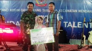Ini Juara-juara Mendahara Got Talent yang Digagas Satgas TMMD