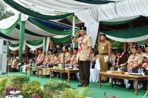Sekda : Gerakan Pramuka Bentuk Karakter Pemuda Tangguh dan Peduli