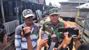 Tak Hanya Cek Kemajuan Program TMMD, Dandim Tanjab juga Ajak Satgas Ngopi