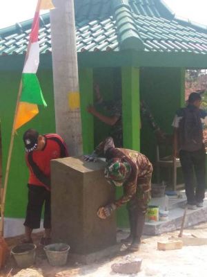 Simbol TMMD Terdapat Pada Berdirinya Tugu Prasasti