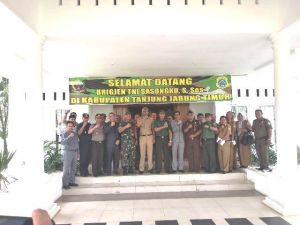 Berikut Capaian Sementara TMMD Kodim 0419/Tanjab di Desa Pangkal Duri
