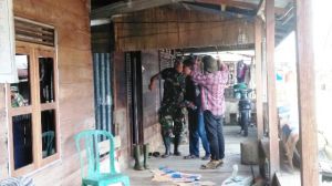 Inilah Rumah Warga yang Sukarela menjadi Tempat Peristirahatan Satgas TMMD Kodim 0419/Tanjab