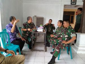 Kunjungi Lokasi TMMD, Kasiter Sampaikan Tentang Wasev Sterad
