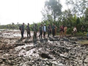 Hadapi Medan yang Sulit, Brigjen TNI Sasongko Apresiasi Semangat Satgas TMMD Kodim 0419/Tanjab