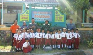 Disiplin Siswa SD Semakin Terbentuk Berkat TMMD