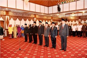 7 Pejabat Hasil Lelang Resmi Dilantik, Fachrori Minta Hindari KKN