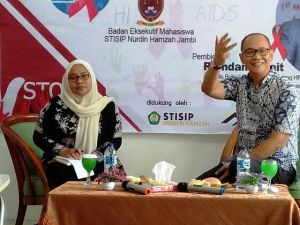 Jadi Pembicara di STISIP NH Jambi, Ramadhani Sebut Pejabat Harus Paham Apa Itu HIV/AIDS