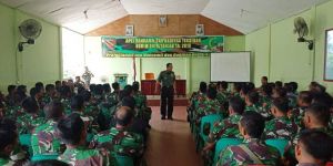 Pimpin Apel Babinsa dan Danramil, Dandim 0419/Tanjab Tegaskan TNI Netral di Pemilu 2019 