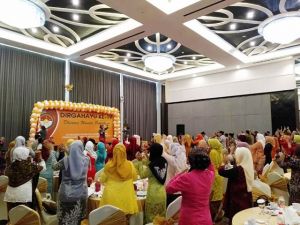 Nah, Pegawai Diskepora Provinsi Jambi Hebohkan Suasana HUT DWP   