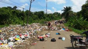 Lahan yang Jadi TPS Liar ini Milik Mantan Bupati Bute, Warga:  Jamtos Juga Buang Sampah Disini