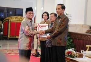 Fachrori Terima DIPA 2019 dari Presiden