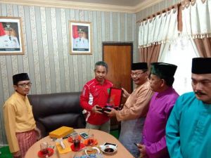 LAM Tanjab Barat Studi Banding ke LAM Kabupaten Indragiri Hilir      