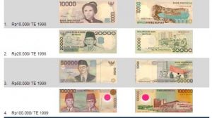 Ini Alasan BI mencabut 4 Pecahan Lama Uang Kertas Lama Ini