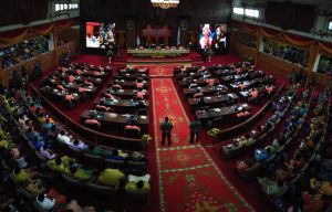 Ketua DPRD Jambi Cornelis Buston Pimpin Paripurna HUT Jambi ke 62 Tahun