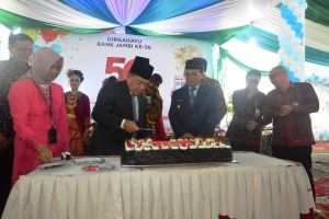 Jadi Irup HUT Bank Jambi ke-56, Fachrori: Pelayanan Harus Profesional