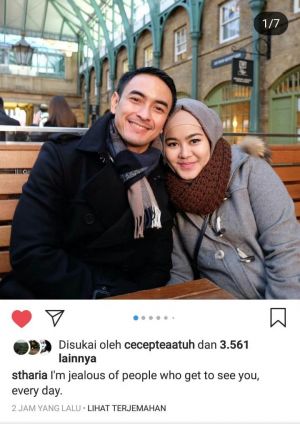 Posting Foto Mesra Bersama Zola, Sherrin Ungkap Rasa Rindu, Ini Katanya