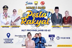 Malam Minggu ini, Pemprov Gelar Pesta Rakyat Hadirkan Lesti, Rizki dan Rido