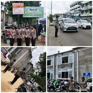 Jumat Siang Ini Puluhan Polwan Cantik Mendadak Ramaikan Sejumlah Masjid, Rupanya Ini Alasannya