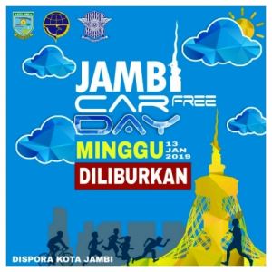Ada Pekerjaan Konstruksi di Tugu Keris Siginjai dan Taman Jomblo, Car Free Day Diliburkan