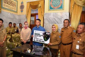 Pemkot Jambi Salurkan Bantuan, Rp235 juta untuk Serang Banten dan Rp265 juta Untuk Lampung Selatan