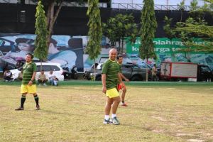Kapolda dan Danrem Satu Tim Lawan Kalangan Jurnalis, Ini Hasilnya