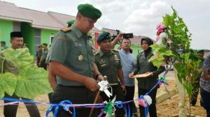 Danrem Gapu Resmikan Pembangunan Perumahan KPR Swakelola BP TWP AD Mendalo Residence   