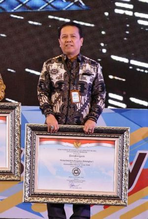 Kinerja 2018, Syahirsah Terima Penghargaan Sakip      