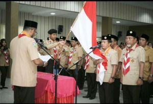  Alharis, Kwartir Pramuka Merangin  Masa Bhakti 2019-2023 Dikukuhkan