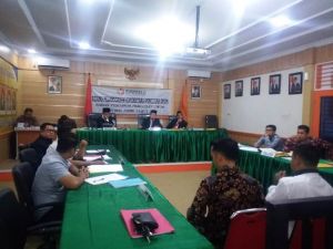 Sidang Pelanggaran Administrasi, Anggota KPU Merangin dan 3 Caleg Diperiksa Bawaslu Provinsi Jambi