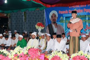 Peringati HUT Kecamatan Pengabuan ke-28, Gelar Tabligh Akbar