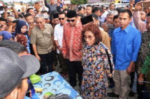 Dampingi Menteri Susi Kunker Di Kerinci, Sekda : Pemprov Dukung Restocking Ikan Di Kawasan Reservasi