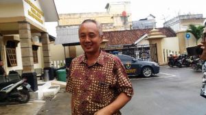 Keluar dari Ruang Pemeriksaan KPK di Polda Jambi, Wasis: Ditanya yang Kemarin lah!