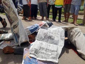 Diduga Terjatuh saat Salip Bus, Pria Ini Tewas Dilindas Truk Batu Bara