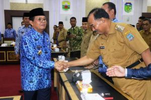Wabup Tanjabbar Hadiri Rakor Pengawasan Daerah Pemprov Jambi Tahun 2019   
