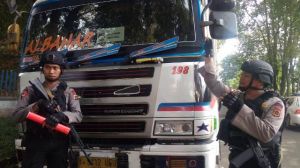 Truk Kontainer Surat Suara Kota Jambi Tiba, juga Ada Untuk Merangin dan Sarolangun